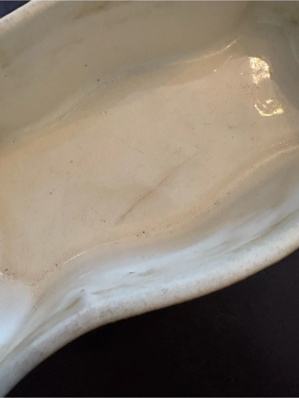 Shawnee Pottery relief flower